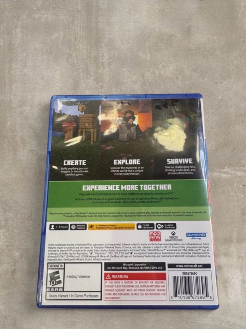 Ps5 Minecraft game - Picture 3 of 5